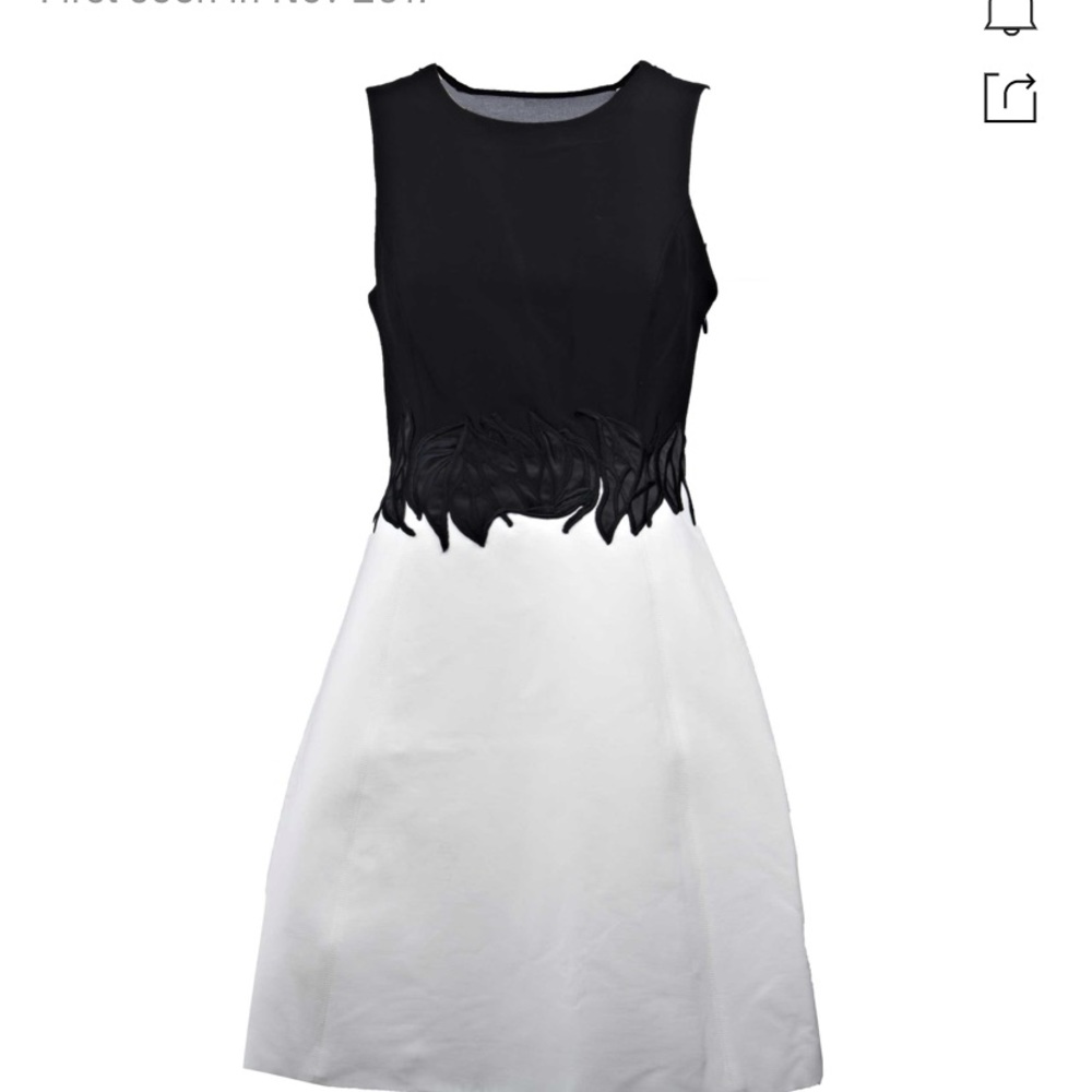 Halston color block dress